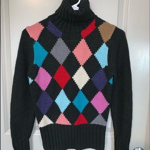 The Limited Argyle Sweater